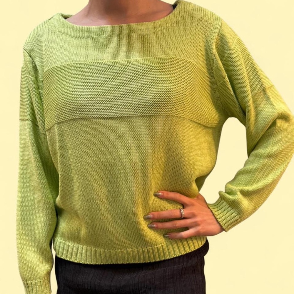 Liz Claiborne Light Green Women's Sweater